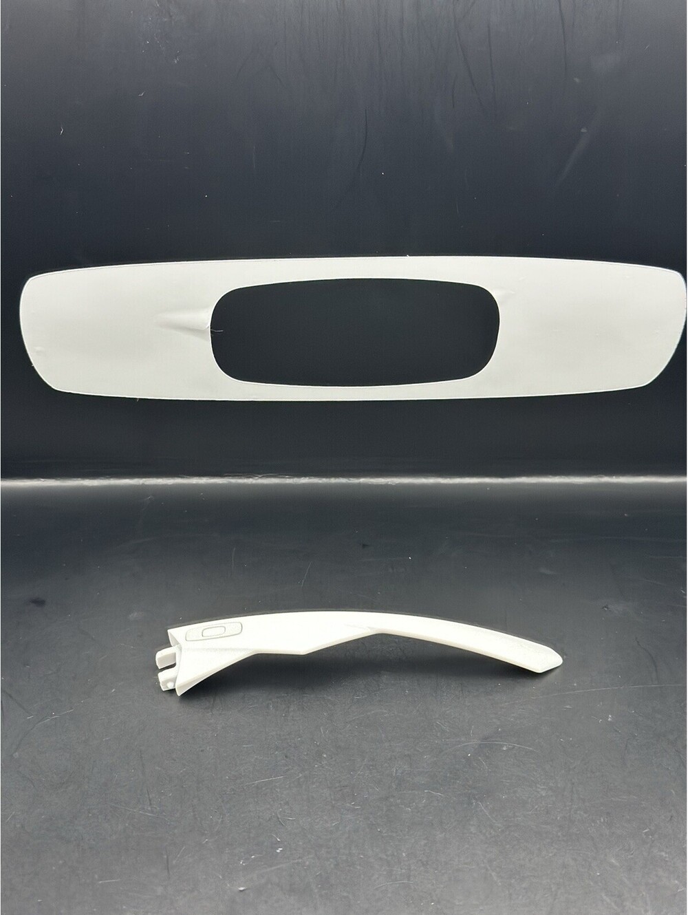 Oakley Eye Patch Polished White OEM Left Replacement Arm 03-572